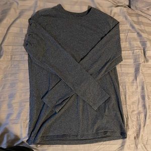 Grey long sleeve shirt